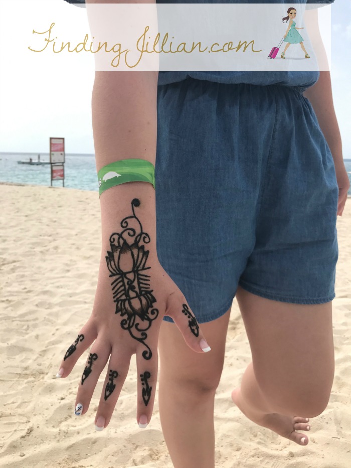 Henna Tattoo, Chankanaab Park FindingJIllian.com