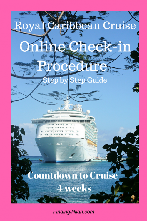 Royal Caribbean Cruise Online Check-In Process