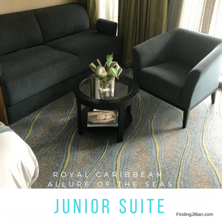 Royal Caribbean Junior Suite Sitting Area