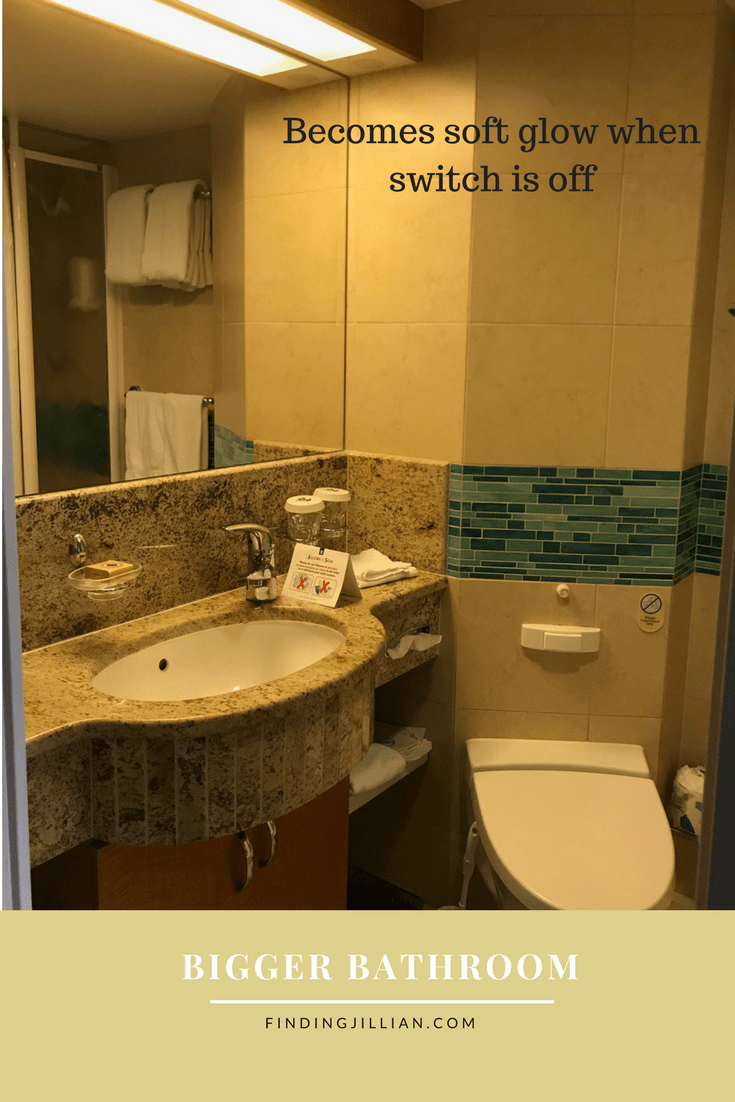 Royal Caribbean Junior Suite Bathroom