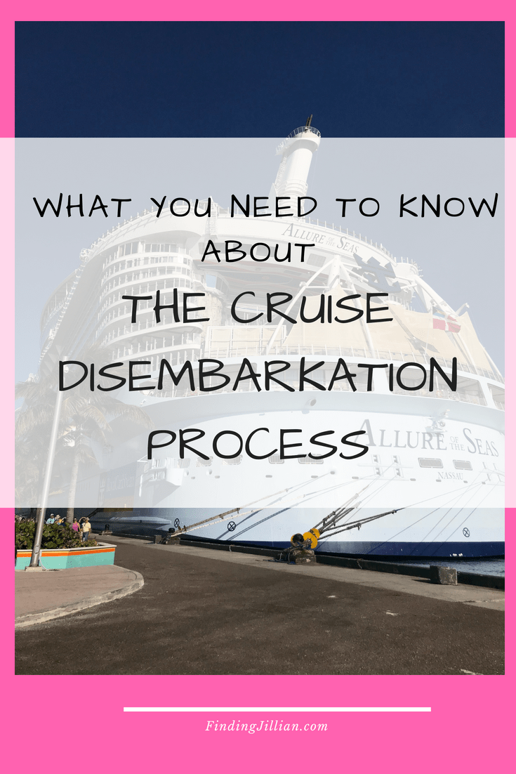 cruise disembarkation day