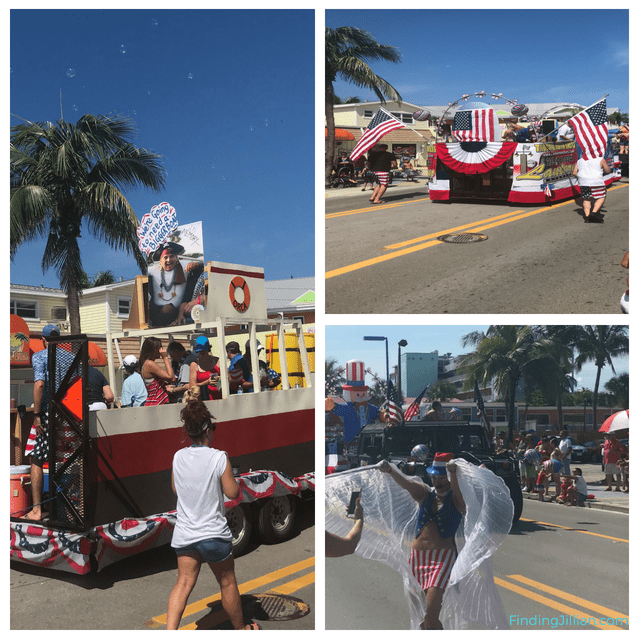 July 4th at Fort Myers Beach Parade_FindingJIllian