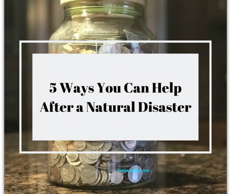 feature 5 ways you can help after a natural disaster