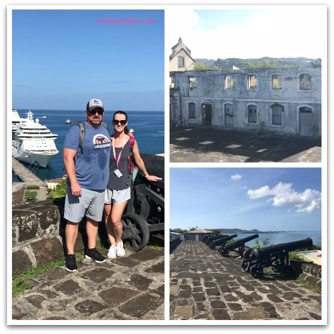 Collage pic of Fort George, Grenada