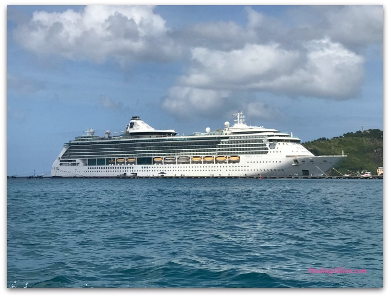 Jewel of the Seas docked in Grenada