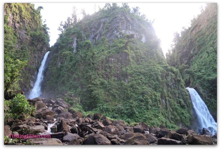 Image of Trafalgar Falls in Dominica - FindingJillian Blog