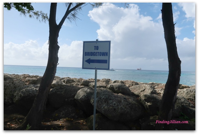 Barbados walkway to Bridgetown