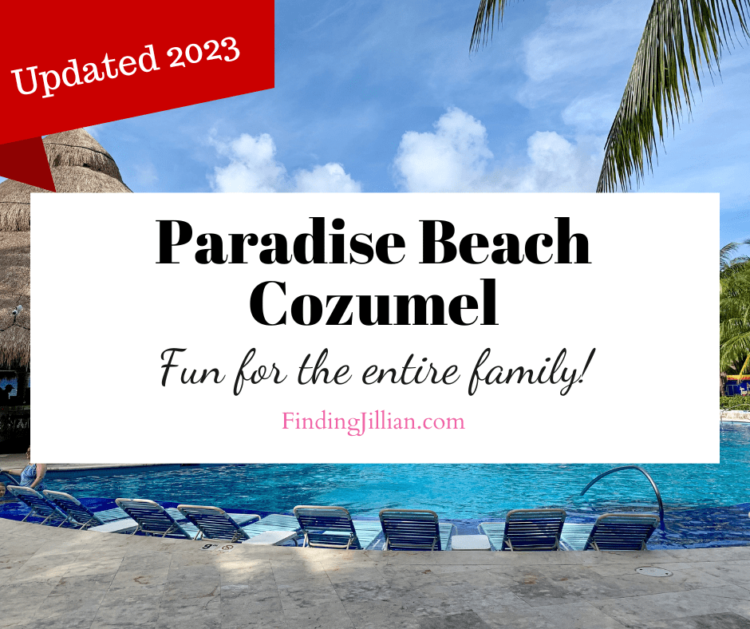 paradise beach cozumel fun for the entire family
