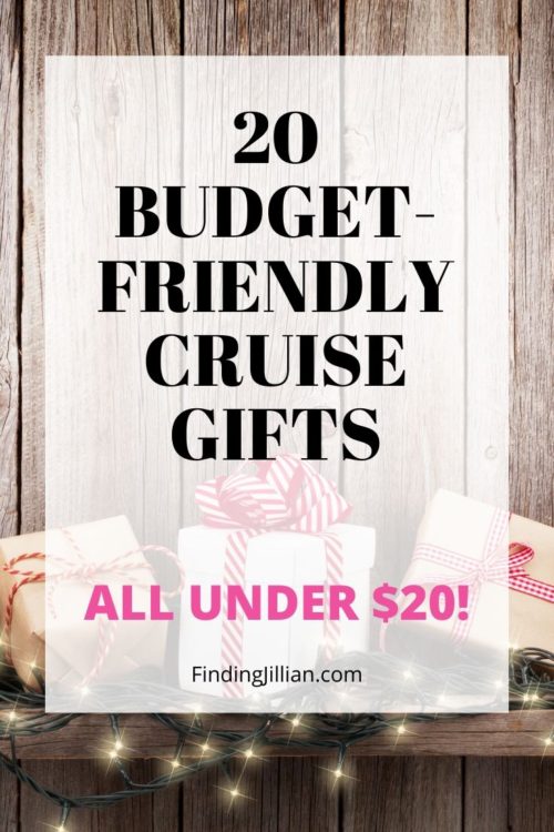 budget-friendly cruise gifts Pinterest graphic