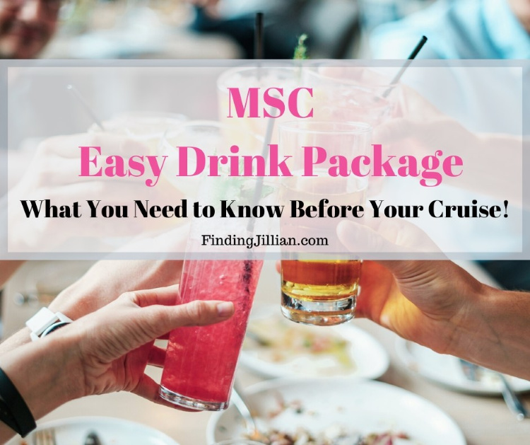 msc cruise line alcohol package