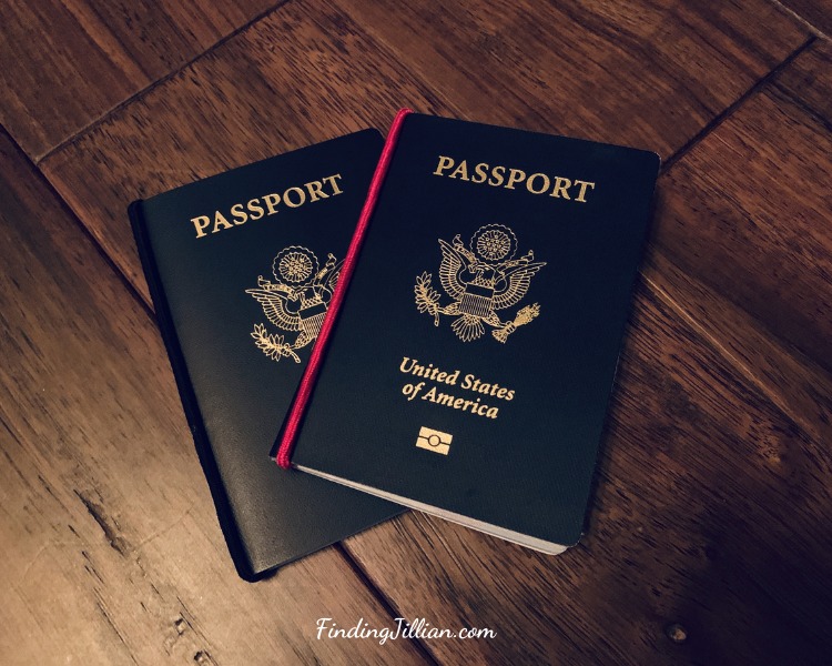 image of two passports