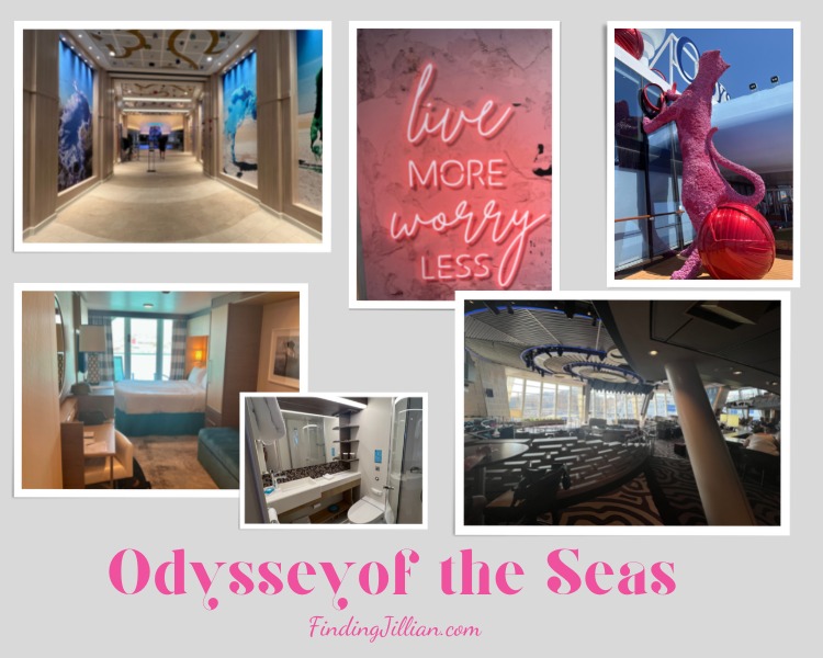 Collage pic from Odyssey of the Seas