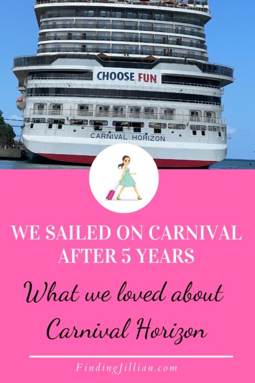 First Cruise with Carnival in 5 years - Carnival Horizon! - Finding Jillian