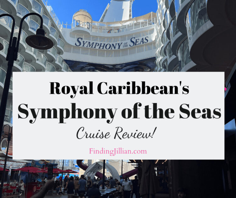blog post feature image with title and Symphony of the Seas cruise ship in background