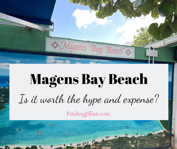feature image for blog post about Magens Bay beach