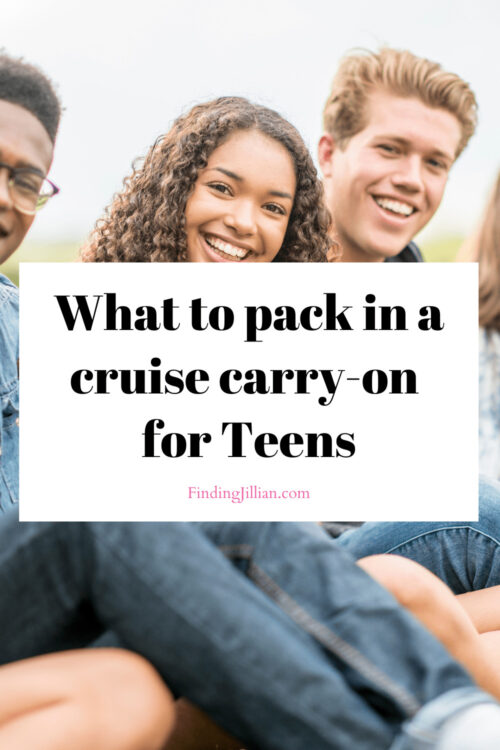Pin image for what to pack in a carry on for a teen- group of teens
