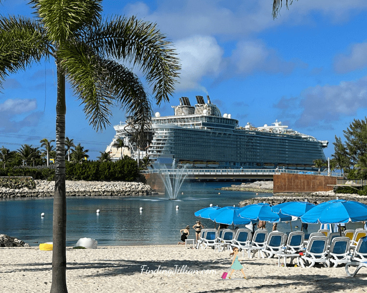 image of Oasis of the Seas from Coco Caye